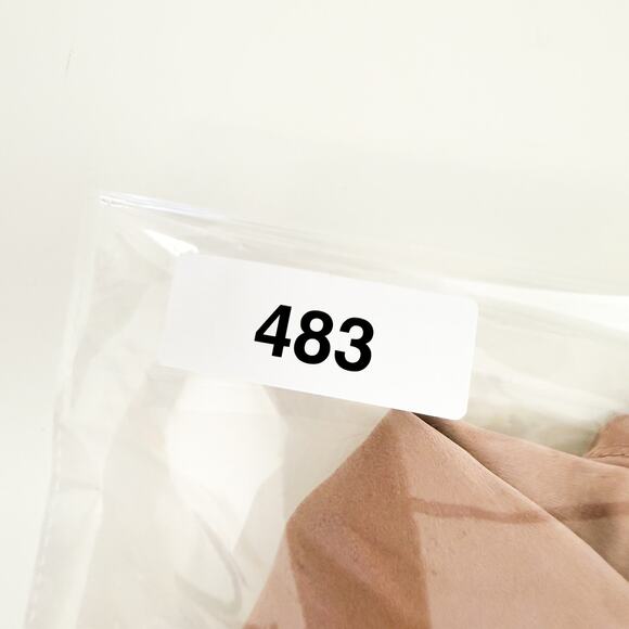 Lunya Washable Silk High Cut Brief Shorts Pink Beige - XS - Picture 8 of 8